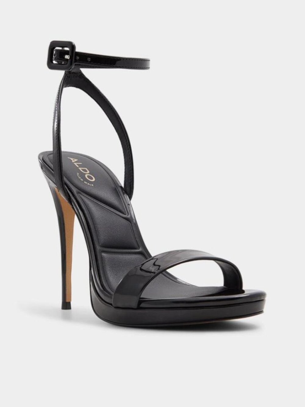 ALDO Women's Katelina Strappy Heeled Sandal Size 5 in Black